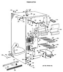 Diagram for 2 - Freezer Section