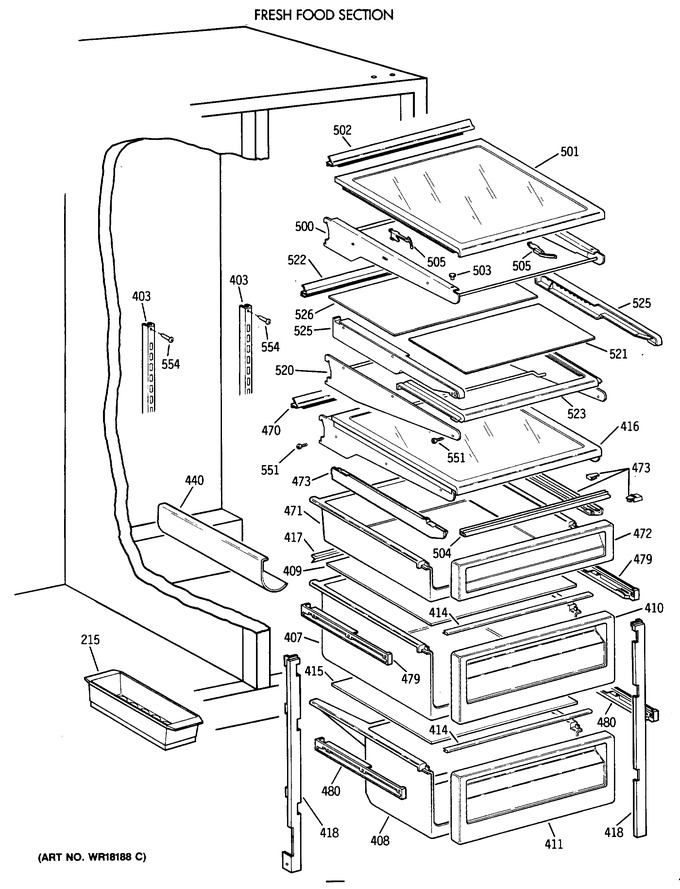 Diagram for TFG24PAXAWW