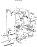 Diagram for 2 - Freezer Section