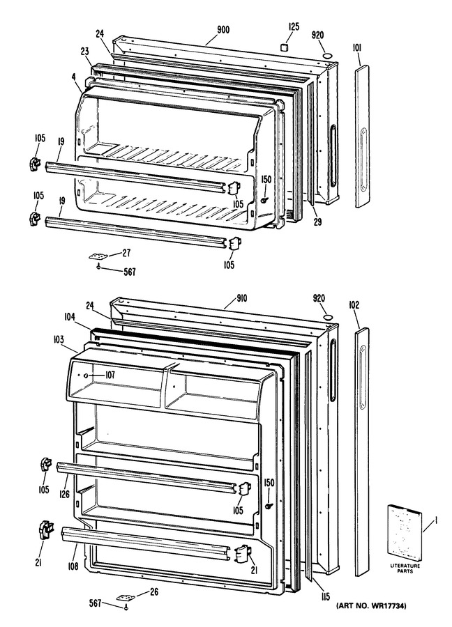 Diagram for CTXY14LMFRWH