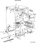 Diagram for 2 - Freezer Section