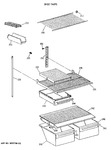 Diagram for 4 - Shelf Parts