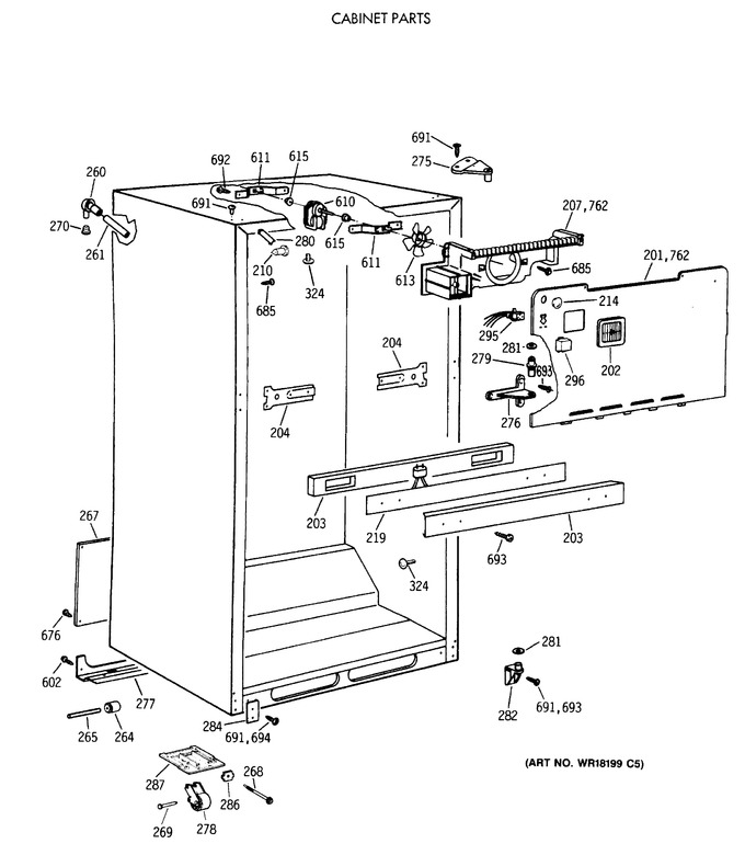 Diagram for CTX18LAXCRWH