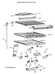 Diagram for 5 - Compartment Separator Parts