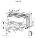 Diagram for 1 - Freezer Door