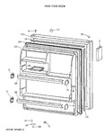 Diagram for 2 - Fresh Food Door