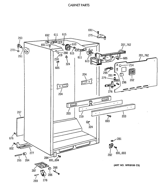 Diagram for CTX18LAXERWH