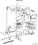 Diagram for 2 - Freezer Section