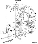 Diagram for 2 - Freezer Section