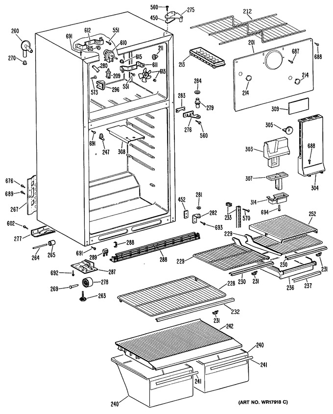 Diagram for MTE16EPKRAD