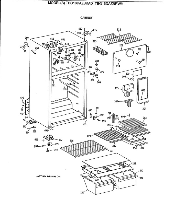 Diagram for TBG16DAZBRAD