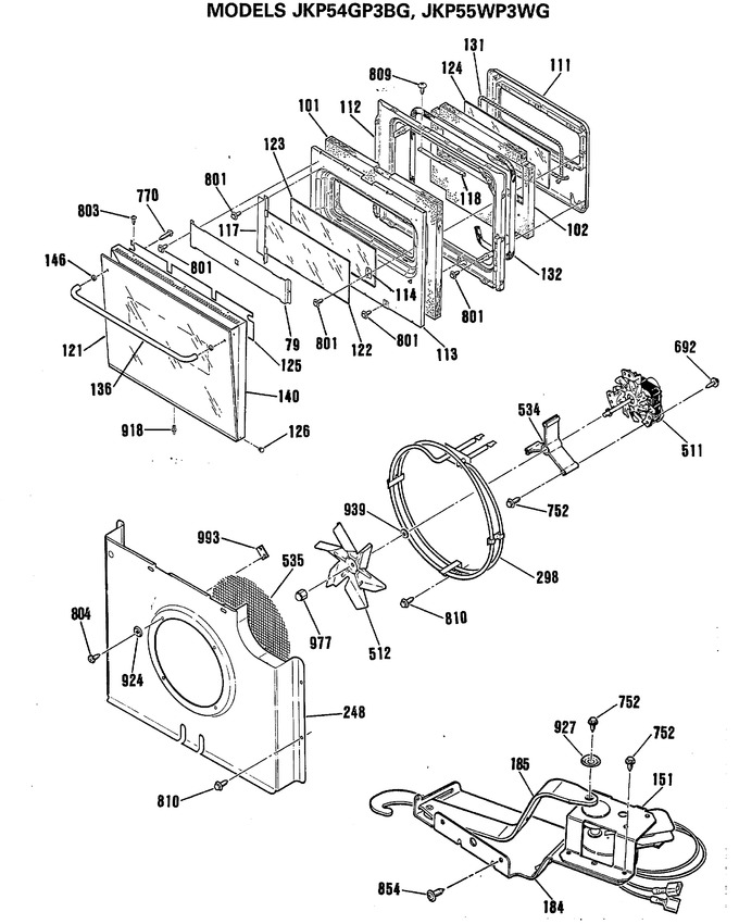 Diagram for JKP55WP3WG