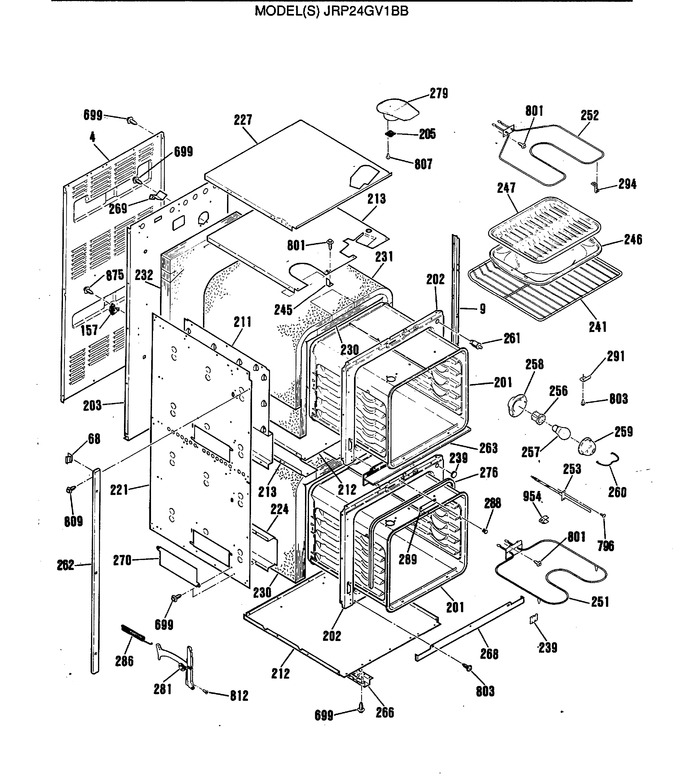 Diagram for JRP24GV1BB