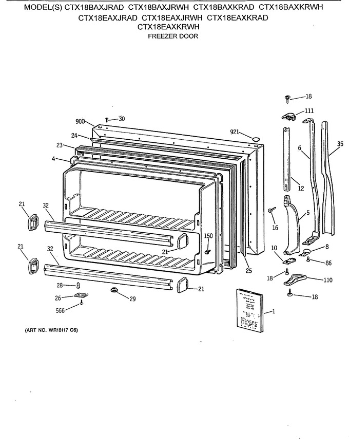 Diagram for CTX18EAXJRWH