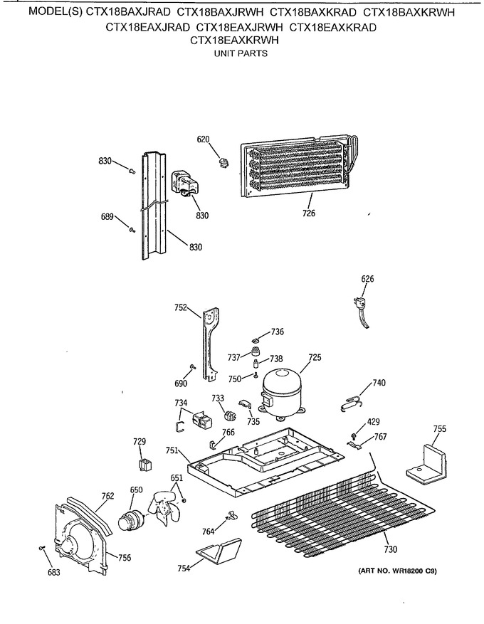 Diagram for CTX18EAXJRWH