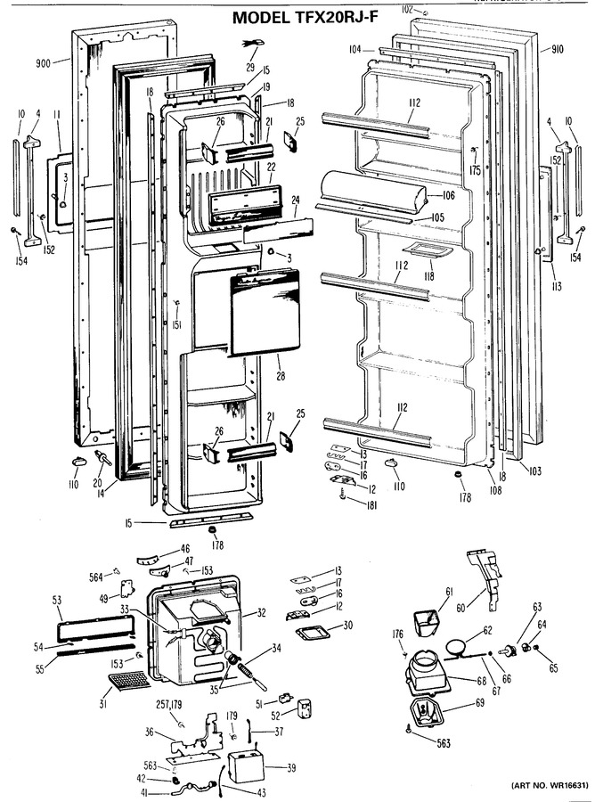 Diagram for TFX20RJF