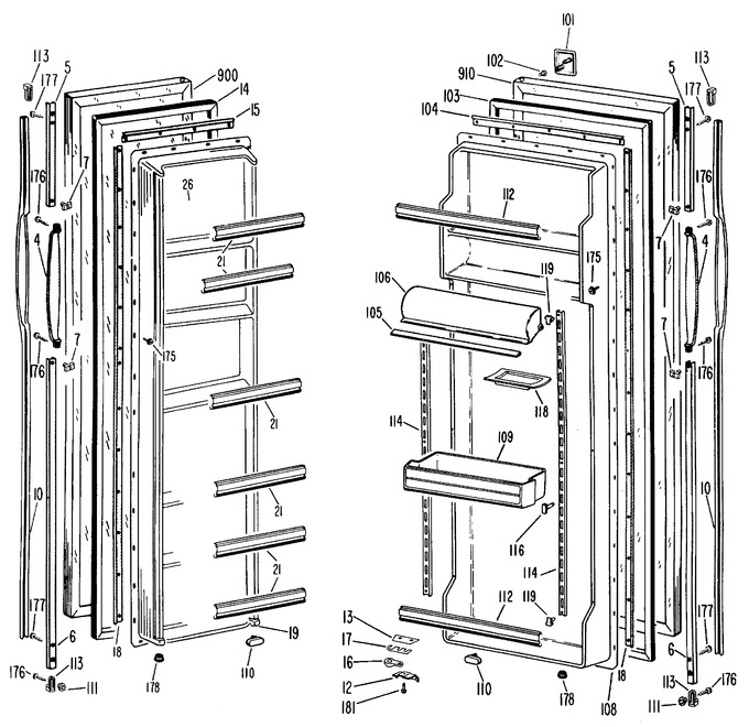 Diagram for TFX22KJF