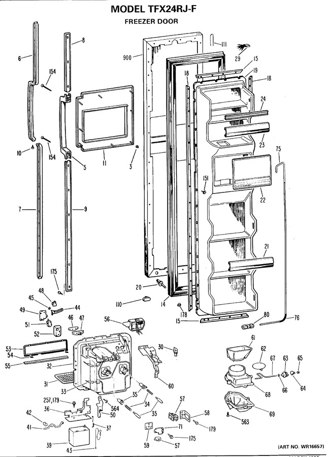 Diagram for TFX24RJF