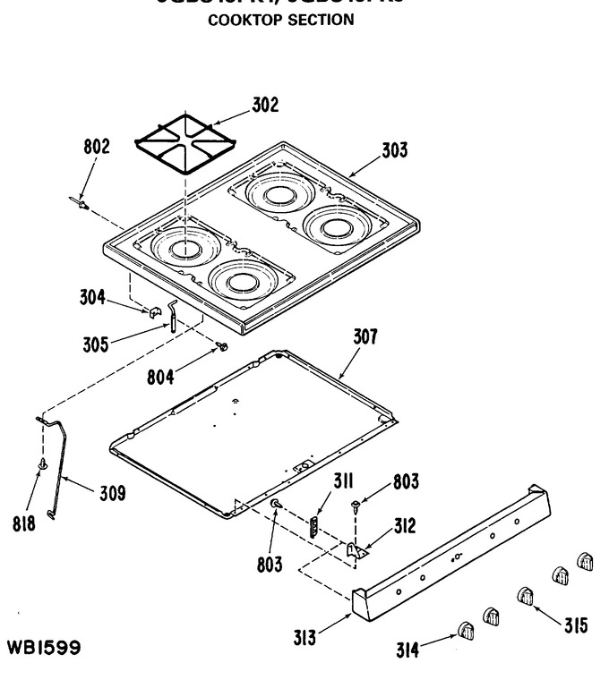 Diagram for JGBS15PK3