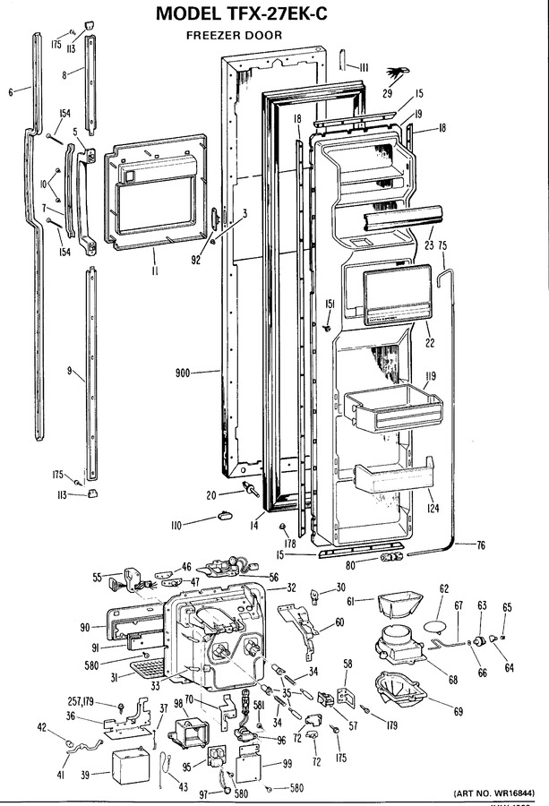 Diagram for TFX27EKC