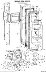 Diagram for 1 - Freezer Door