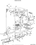 Diagram for 2 - Freezer Section