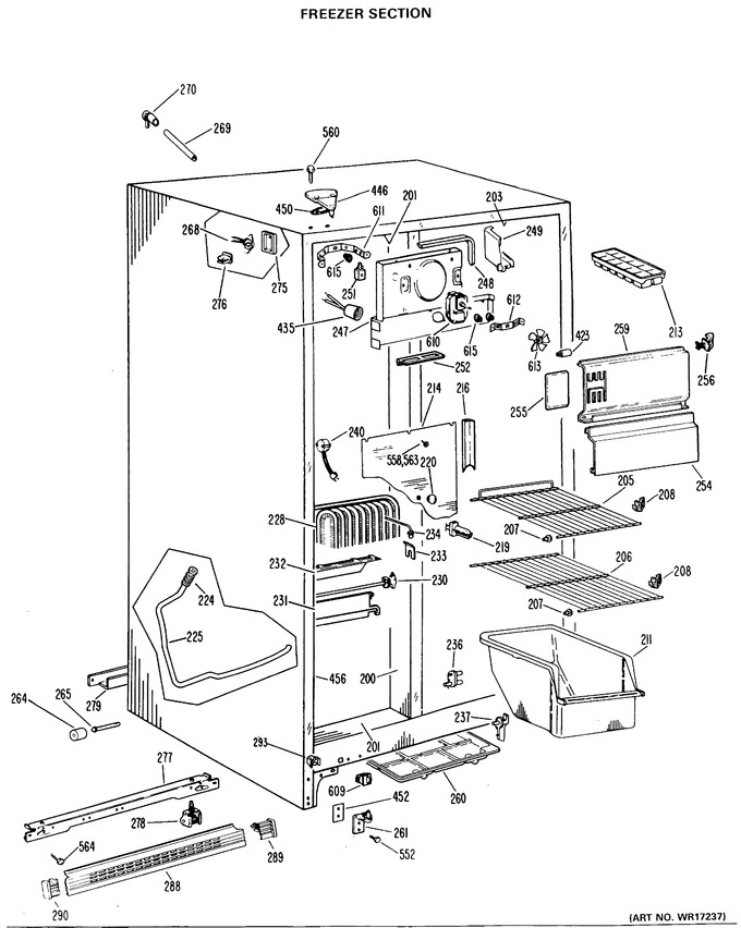 Diagram for TFX19LLC