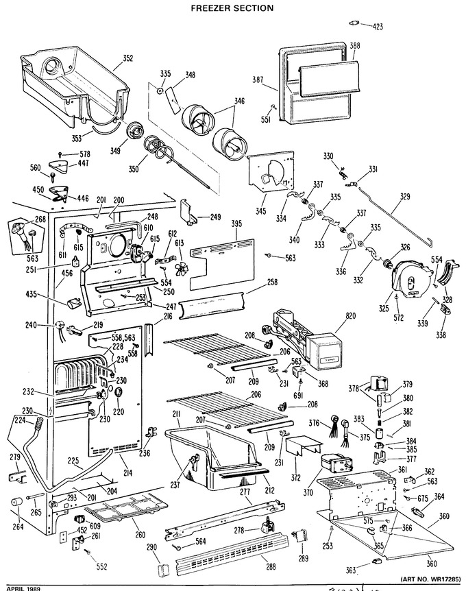 Diagram for TFX24SLC