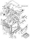 Diagram for 2 - Upper Oven Parts