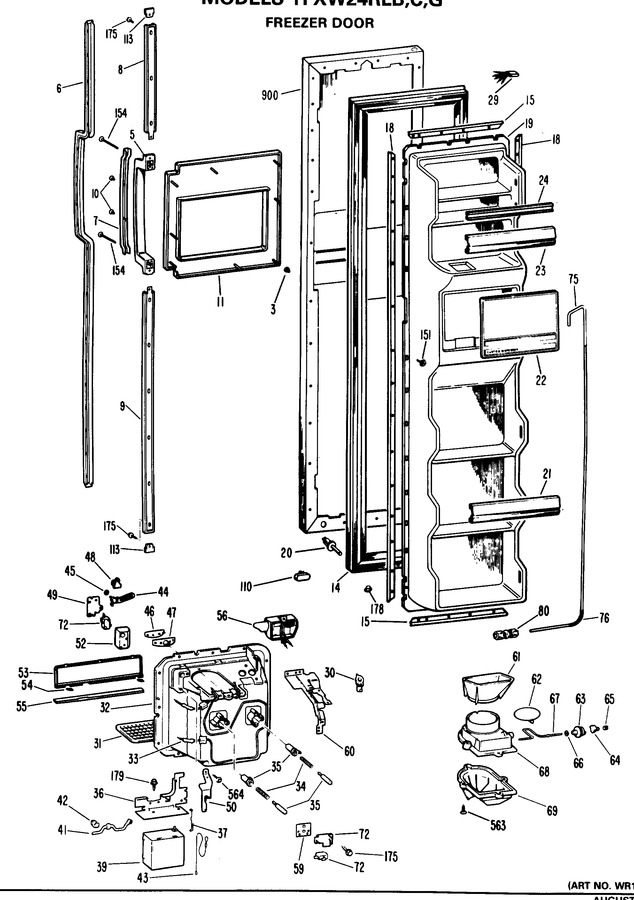 Diagram for TFXW24RLC