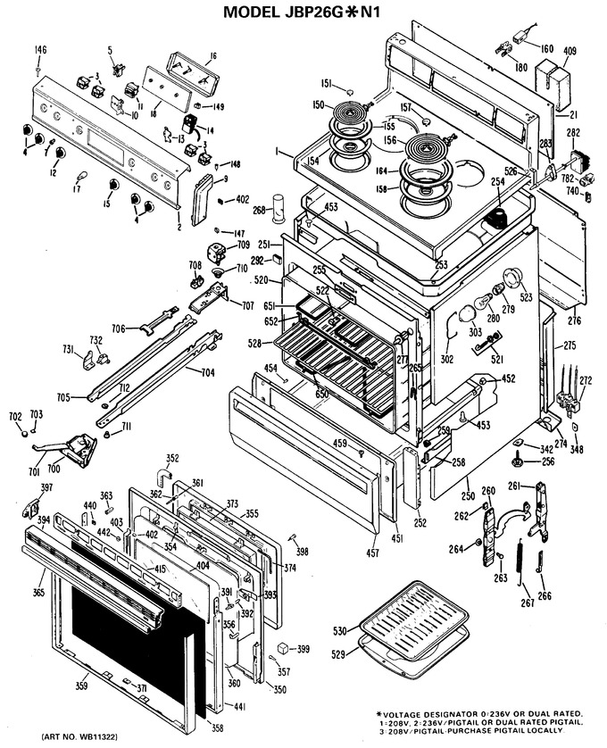 Diagram for JBP26G*N1