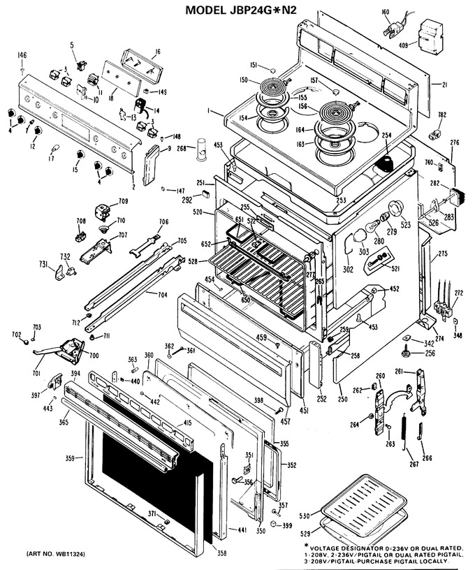 Diagram for JBP24G*N2