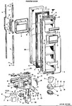 Diagram for 1 - Freezer Door