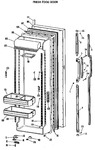 Diagram for 2 - Fresh Food Door