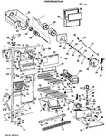 Diagram for 3 - Freezer Section