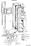 Diagram for 1 - Freezer Door