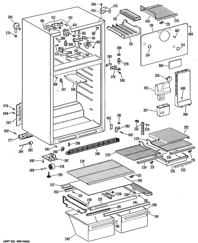 Diagram for TBX14DPERAD