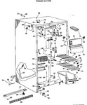 Diagram for 2 - Freezer Section