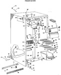 Diagram for 2 - Freezer Section