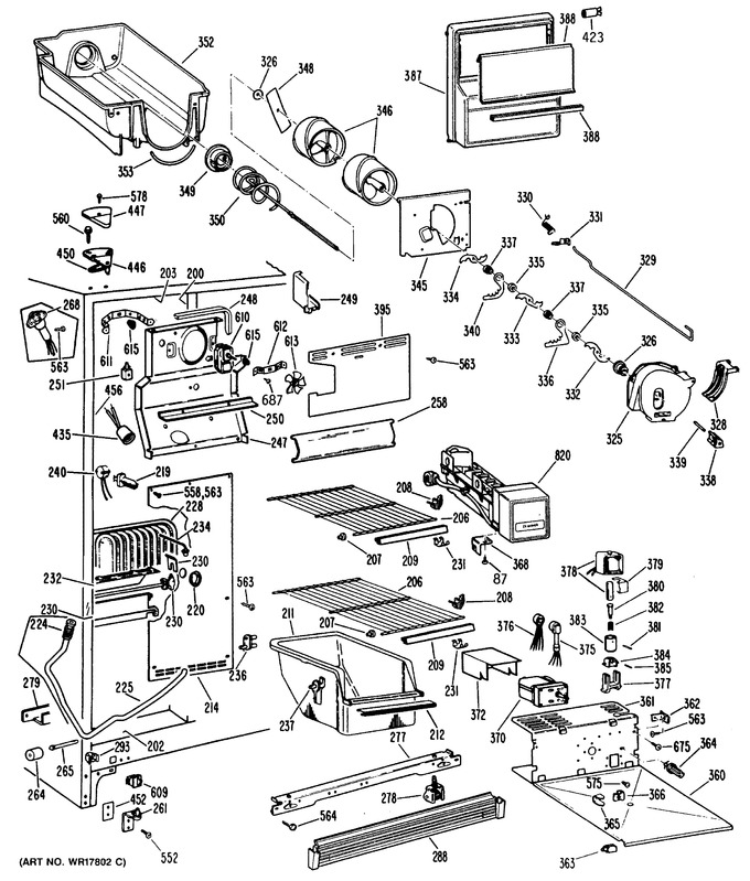 Diagram for TFX22PME