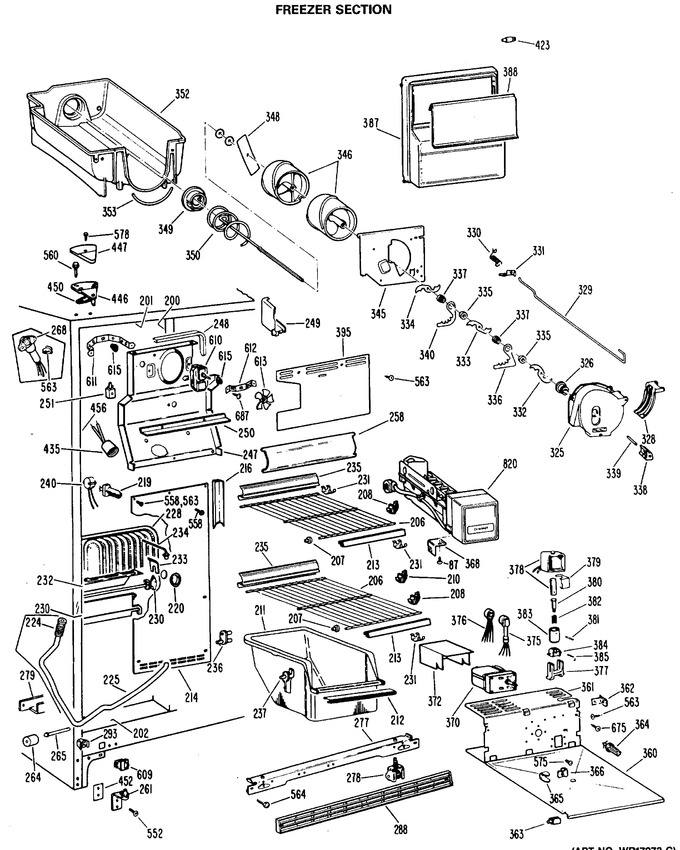 Diagram for TFX24EMA