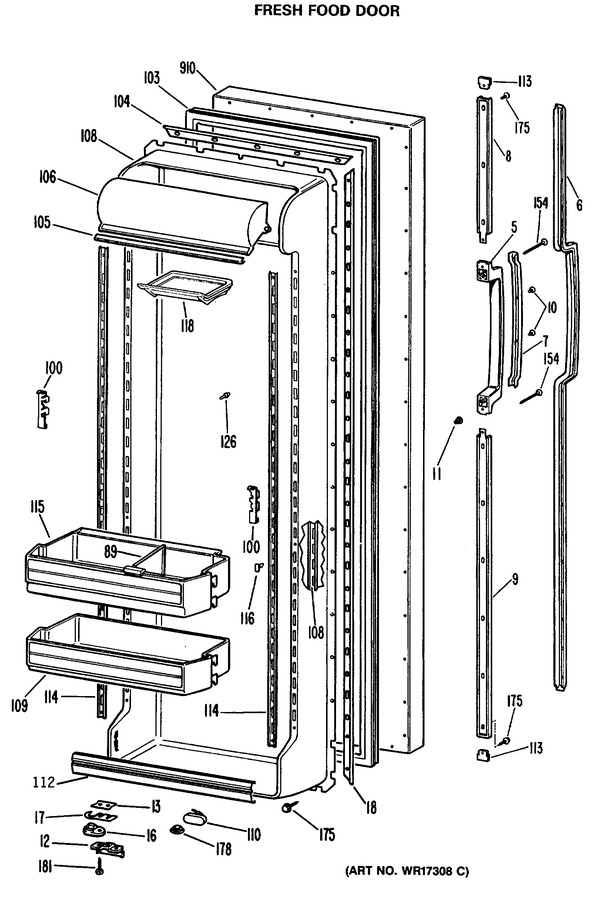 Diagram for TFXW24RMA