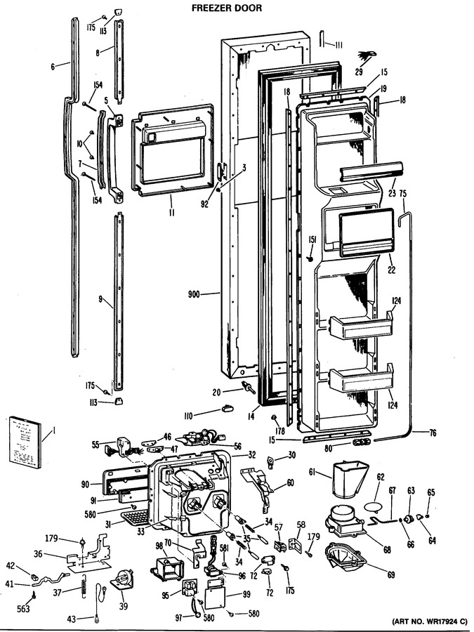 Diagram for TFE27FMA