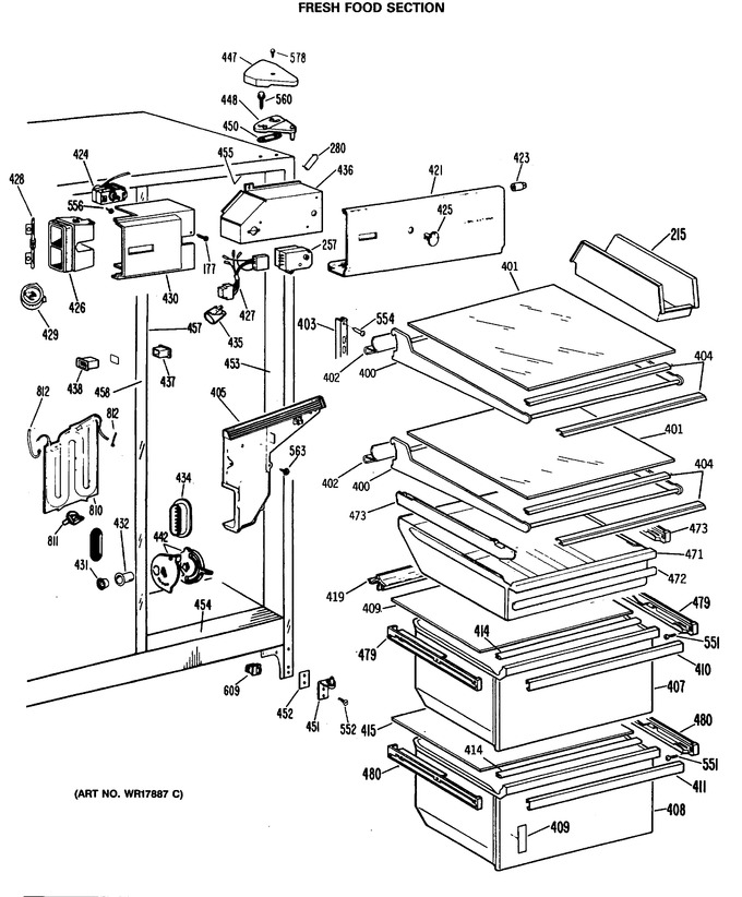 Diagram for TFXW27RMA