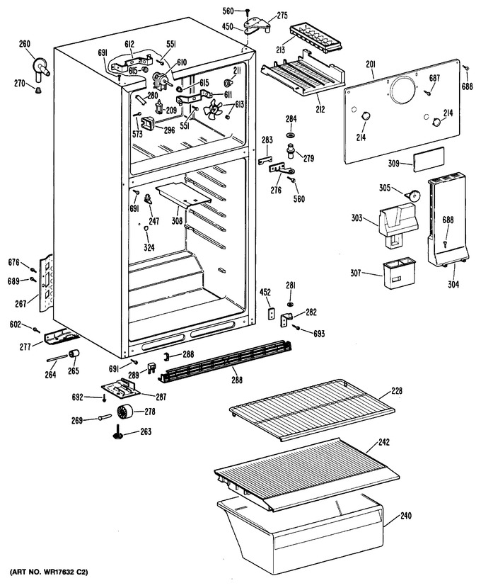 Diagram for TBX16SPBRHA