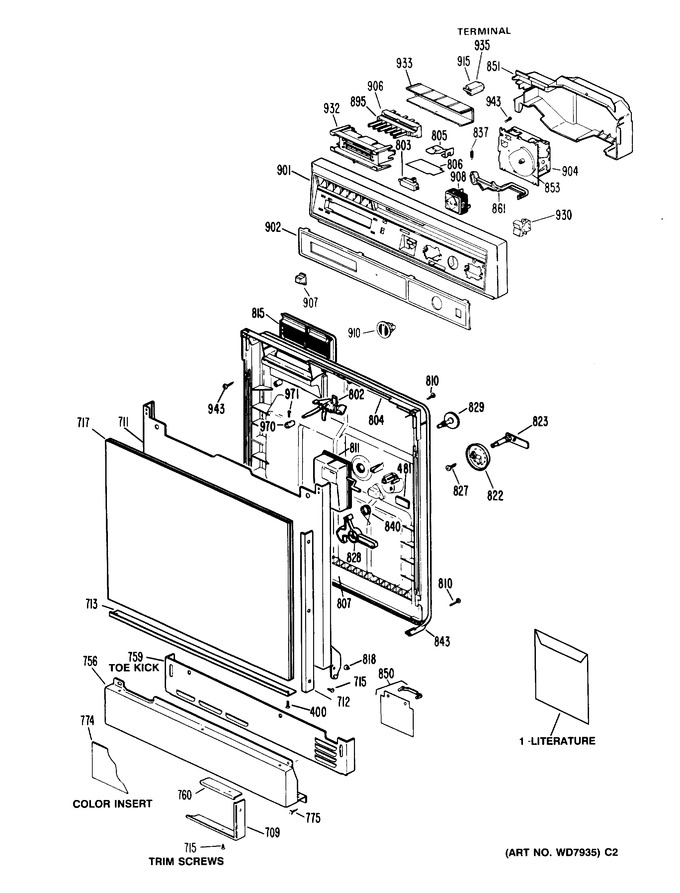 Diagram for GSD530P-45WA