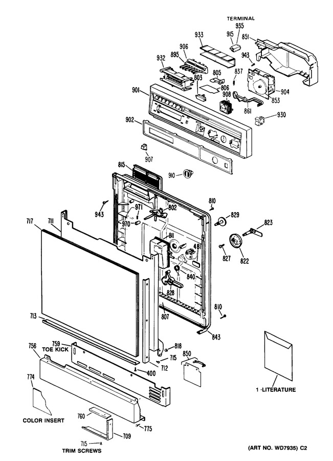 Diagram for GSD720P-45BA