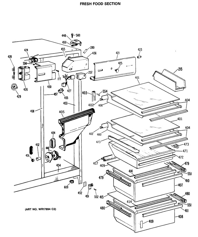 Diagram for TFX22ZRAWH