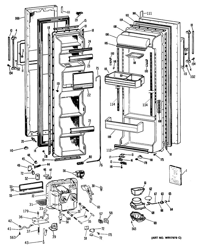 Diagram for TFX24SRAAD