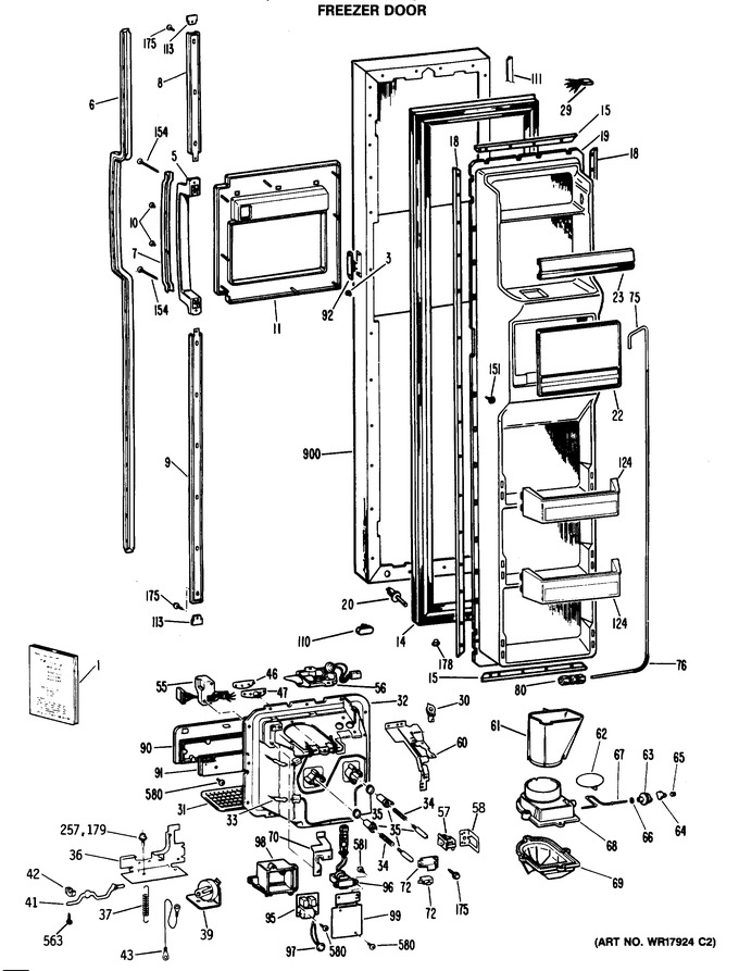 Diagram for TFX27ERBWH